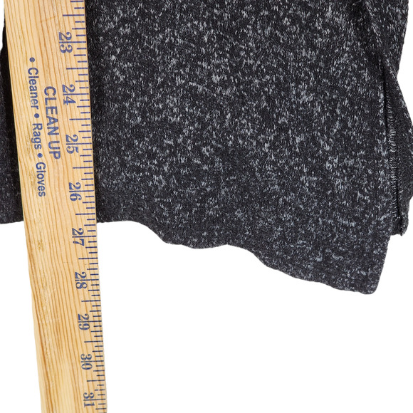 Forgotten Grace Sweater‎ S Women Gray Black Heathered Lagenlook Oversized Boxy - Picture 11 of 12